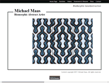 Tablet Screenshot of michaelmaas.com